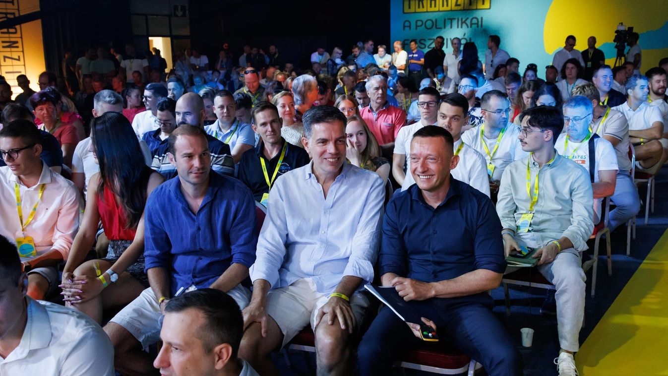 Rogán Antal és Gyürk András a 2024-es tihanyi Tranziton.