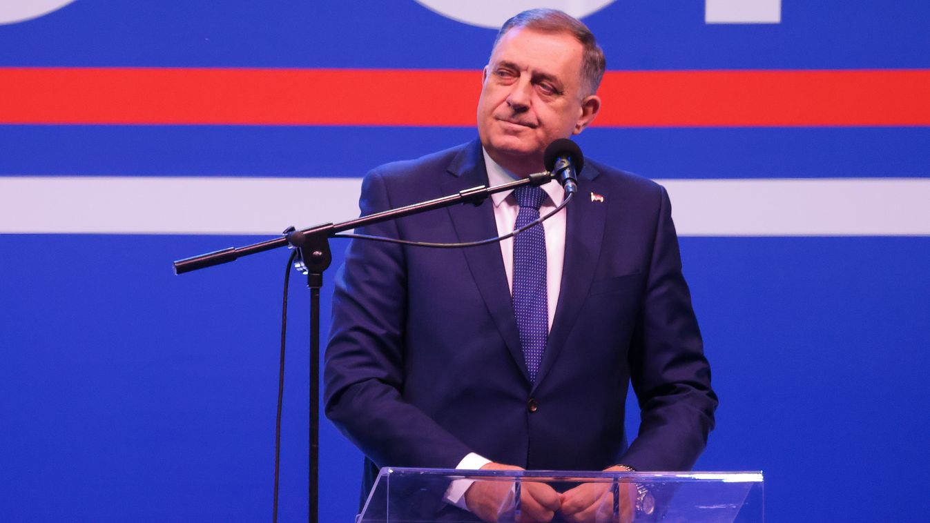 Milorad Dodik: nem megyek sehova - Az elnök népszavazással kérdezi meg a választókat az ellene hozott döntésről