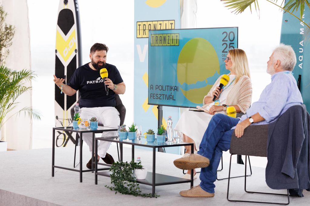 20250830 -- Tranzit Fesztivál, Kovács István, Dobos Marianne, Horn Gábor // fotó: Hatlaczki Balázs