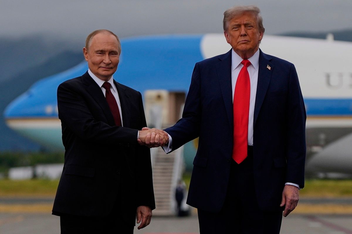 alaszkai csúcs, TRUMP, Donald; PUTYIN, Vlagyimir