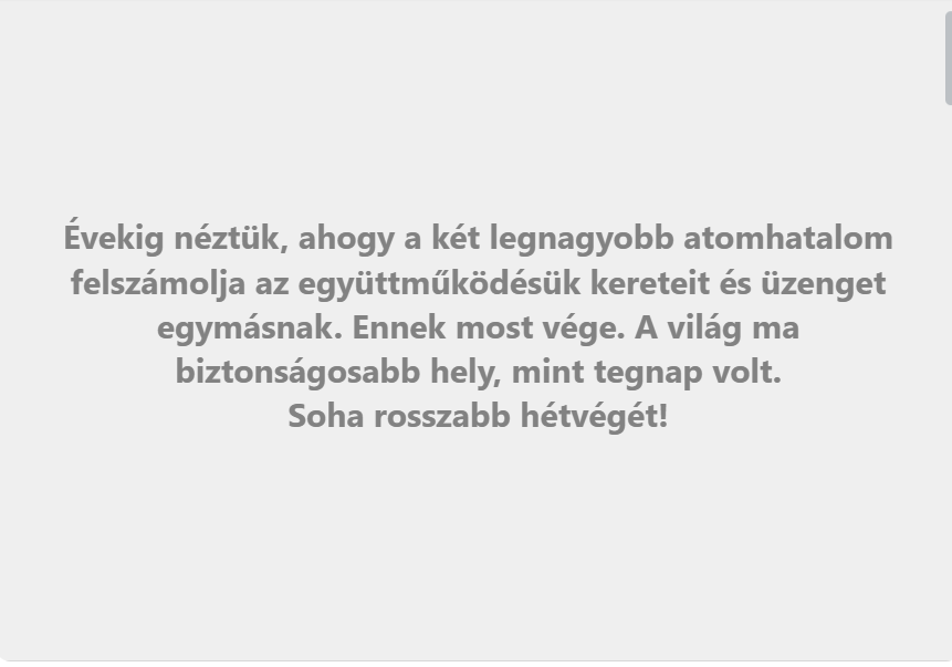 Szövegértelmezési képzésünk példája a kormányfő új posztja