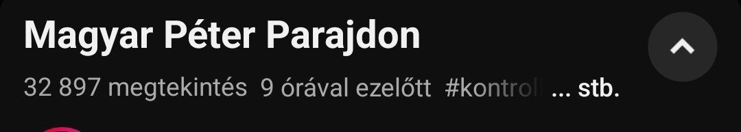 Mondjuk ez a nézettség eleve egy leszámolás