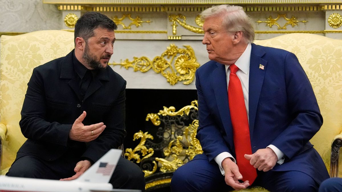Donald Trump és a sarokba állított Zelenszkij