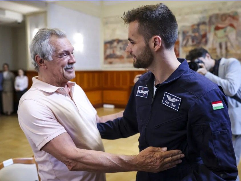 A két magyar csillagember: Farkas Bertalan és Kapu Tibor