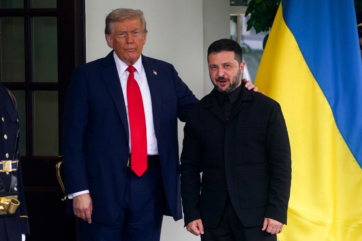 TRUMP, Donald; ZELENSZKIJ, Volodimir