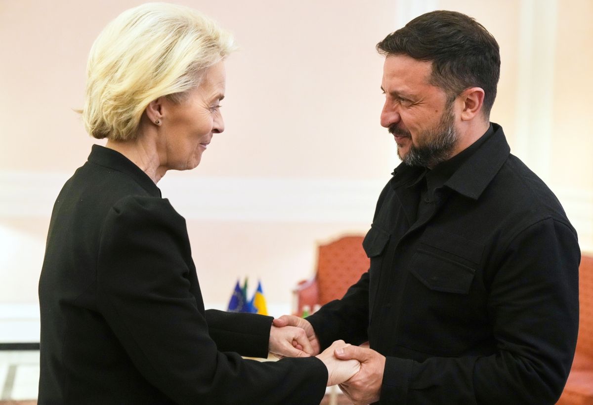 LNG, VON DER LEYEN, Ursula; ZELENSZKIJ, Volodimir