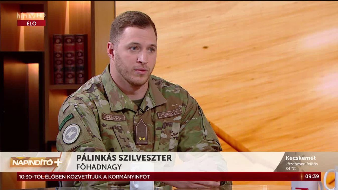 Leszerelhet Pálinkás rohamlövész százados, csak előtte teljesítenie kell kötelességét