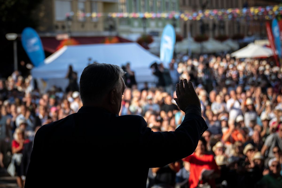 Orbán Viktor Esztergomban 
