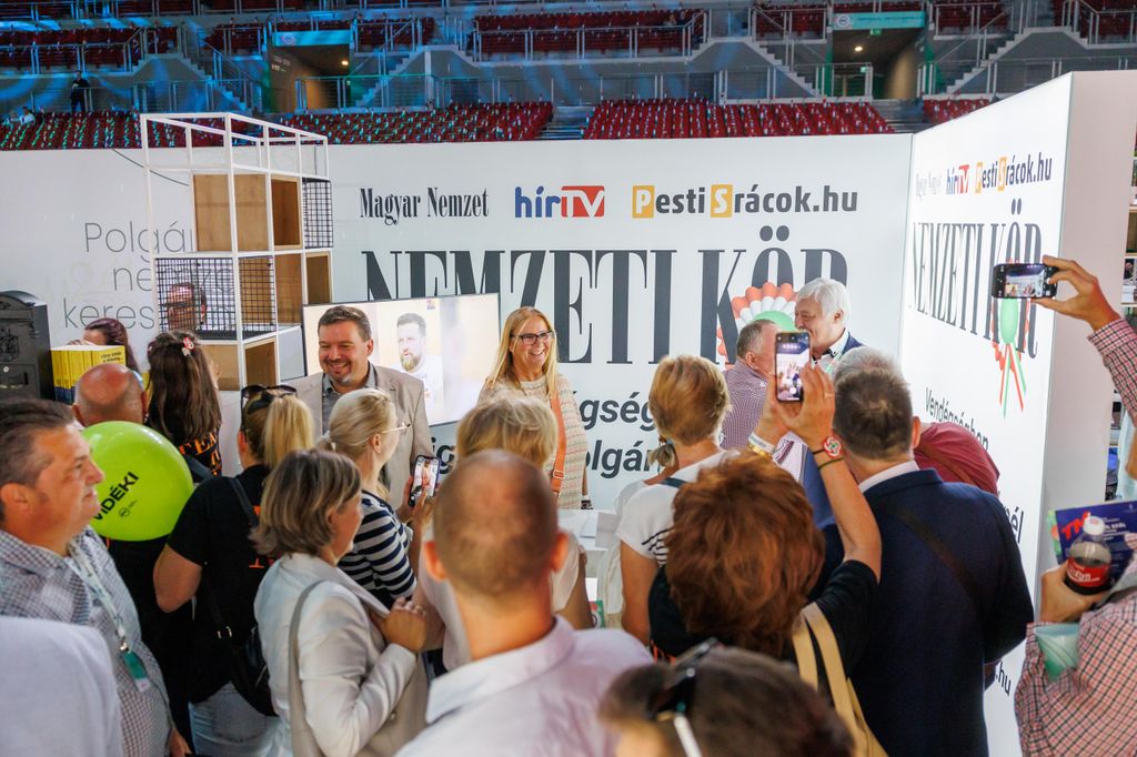 20250920 -- A Digitális Polgári Körök első országos találkozója, a Papp László Sportarénában. // fotó: Hatlaczki Balázs