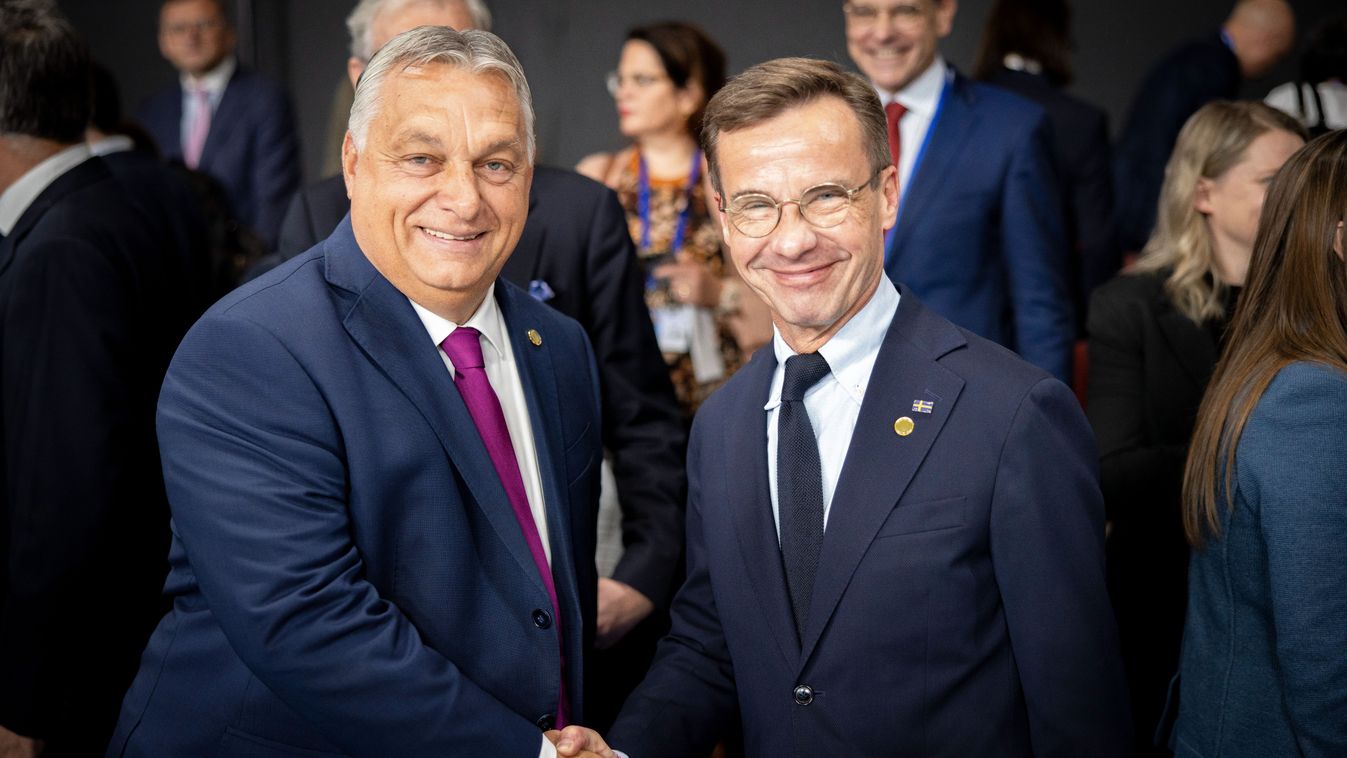 Ulf Kristersson és Orbán Viktor