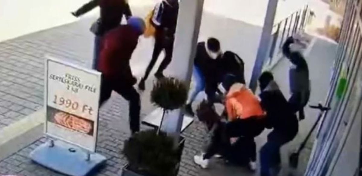 Az Antifa egyik budapesti támadás. Fotó: Facebook