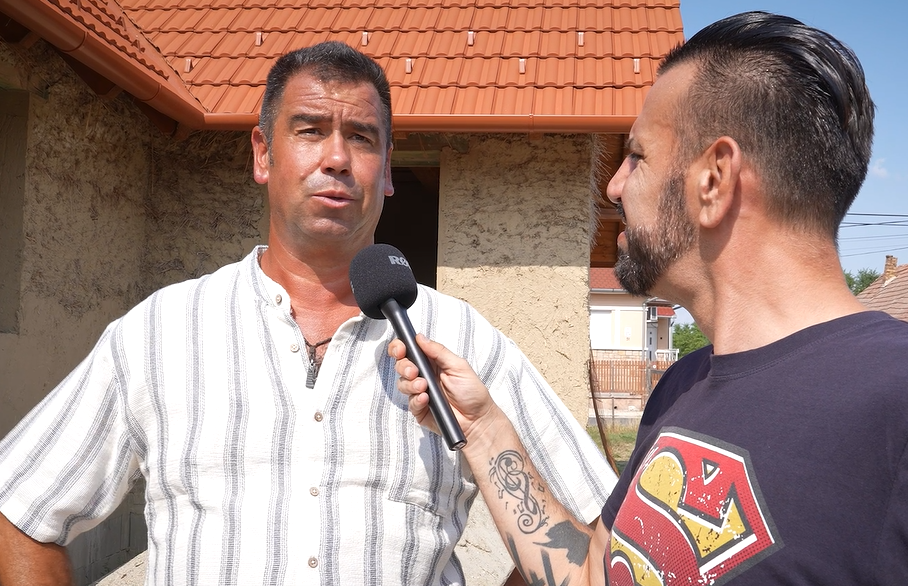 Vályogház építés: Gáspár János
