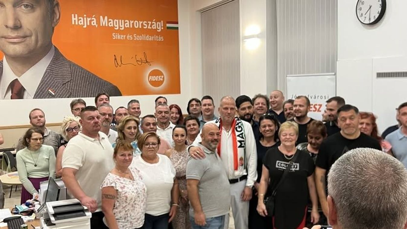 Elsöprő FIDESZ-fölény: így ünnepelték a józsefvárosi győztest