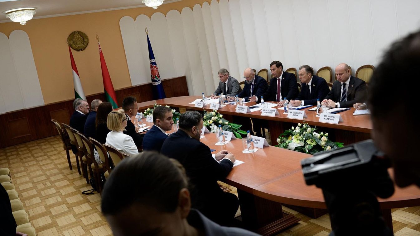 Szijjártó Péter: minden adott a magyar-belarusz gazdasági kapcsolatok további fejlesztéséhez