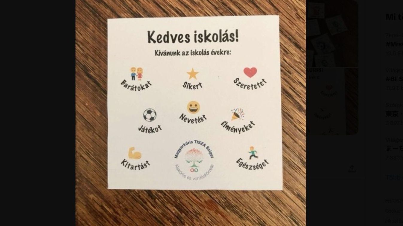 Tisza-féle politikai pedofília: pártlogós csomagokkal készült az iskolásoknak a szekta
