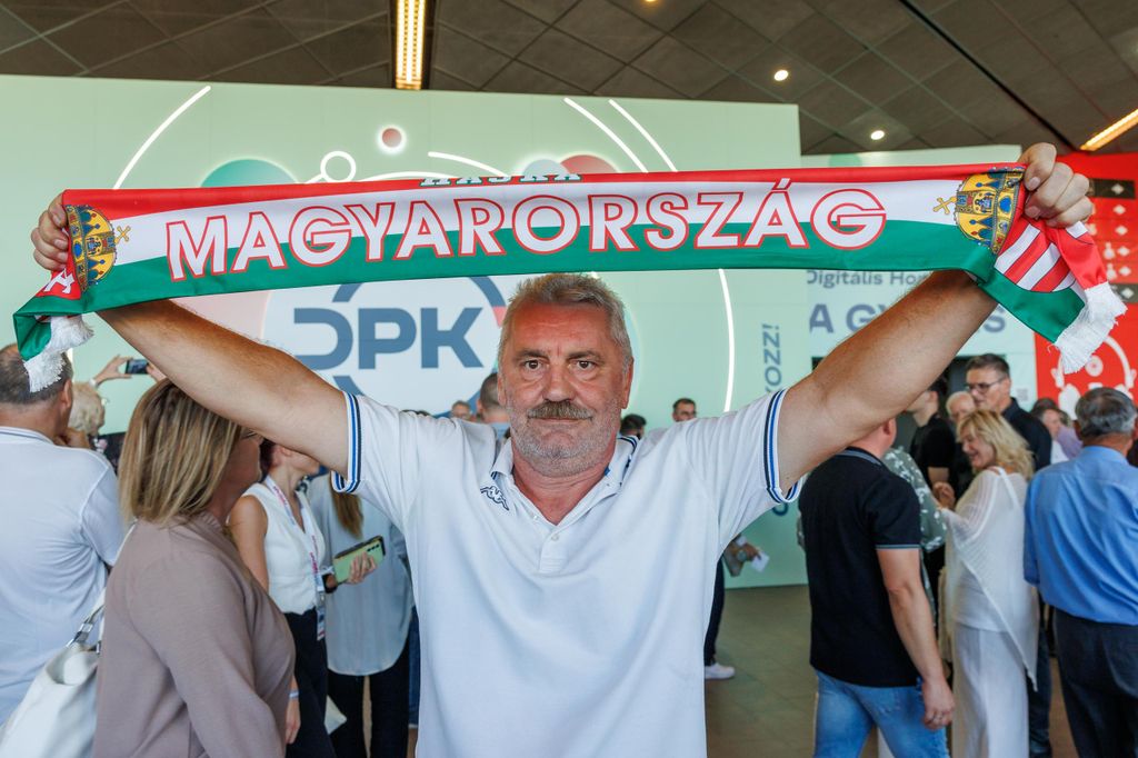 20250920 -- A Digitális Polgári Körök első országos találkozója, a Papp László Sportarénában. // fotó: Hatlaczki Balázs