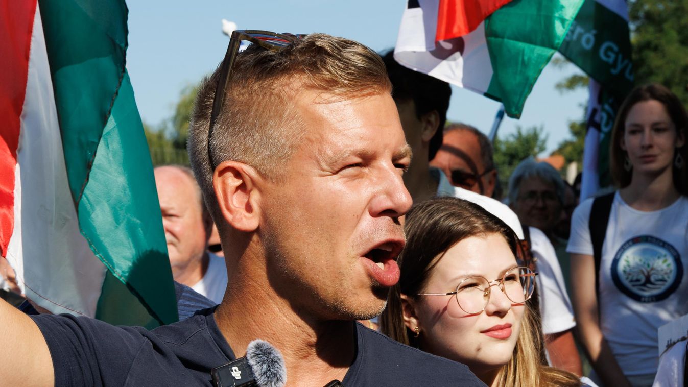 Magyar Péter megkezdte a végső visszaszámlálást Kötcsén