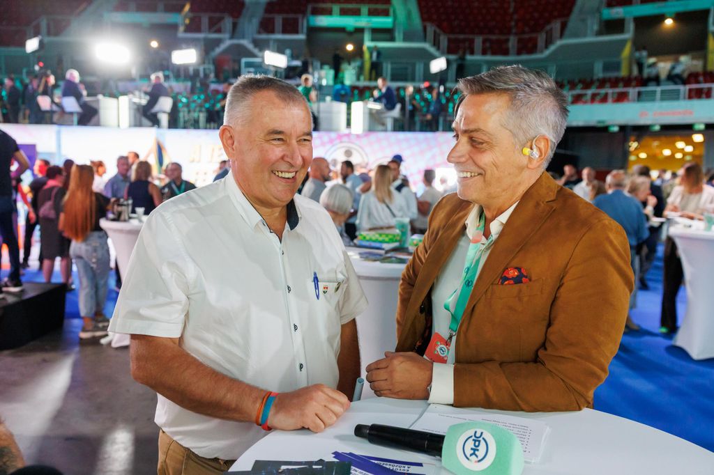 20250920 -- A Digitális Polgári Körök első országos találkozója, a Papp László Sportarénában. // fotó: Hatlaczki Balázs