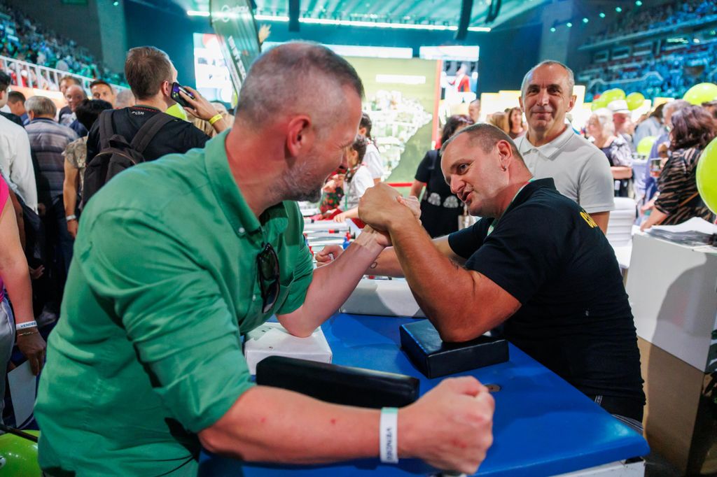 20250920 -- A Digitális Polgári Körök első országos találkozója, a Papp László Sportarénában. // fotó: Hatlaczki Balázs