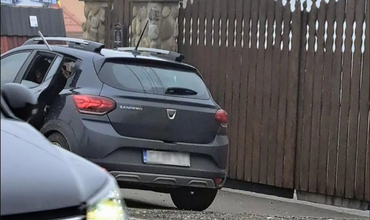 A román tolvajok autója