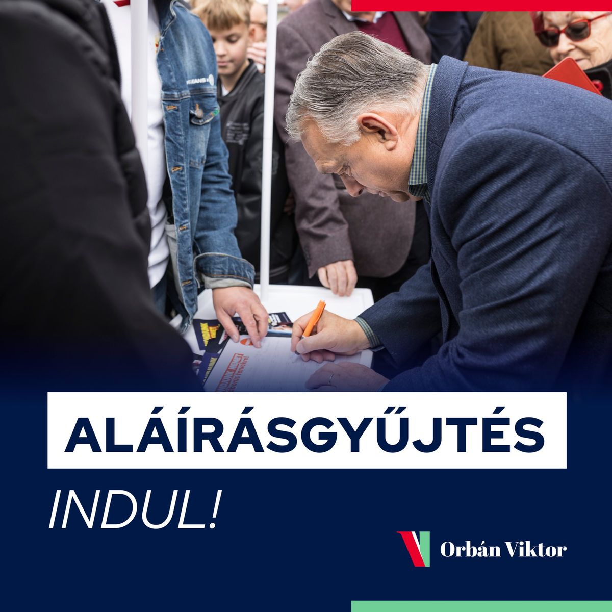 Orbán Viktor beindította az aláírásgyűjtést