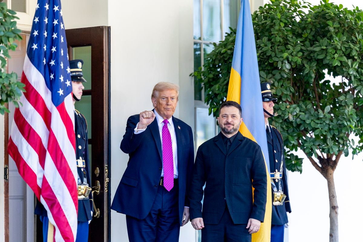 Donald Trump, Volodimir Zelenszkij