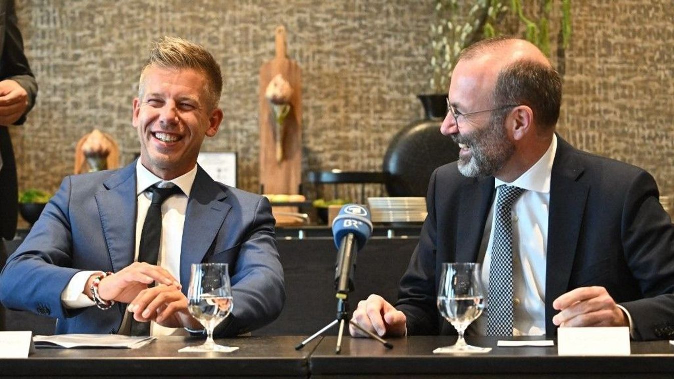 Magyar Péter és Manfred Weber. Vajon milyen alku tárgya a mentelmi jog?