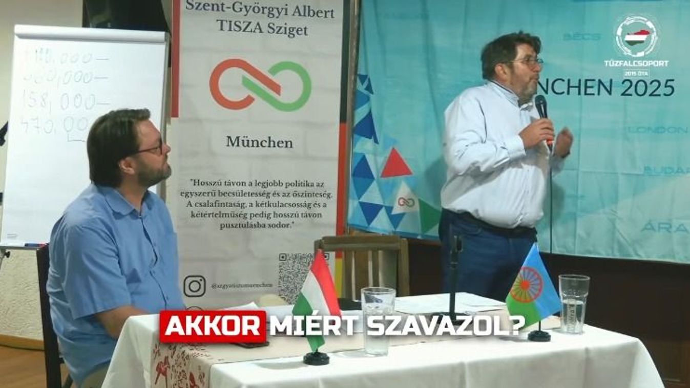 Megdöbbentő tiszás nemzetpolitikai víziót vázoltak fel magukat magyarnak mondók Münchenben