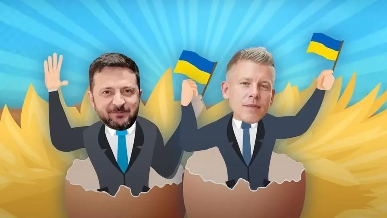 Zelenszkij és Magyar Péter az igazi lelki társak