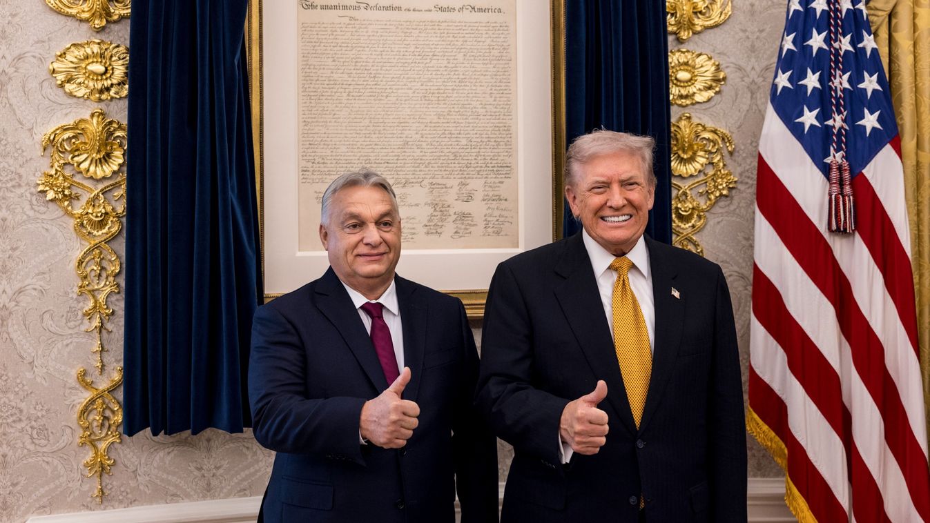 Orbán Viktor: az amerikai elnökkel pénzügyi védőpajzsról szóló megállapodást kötöttem