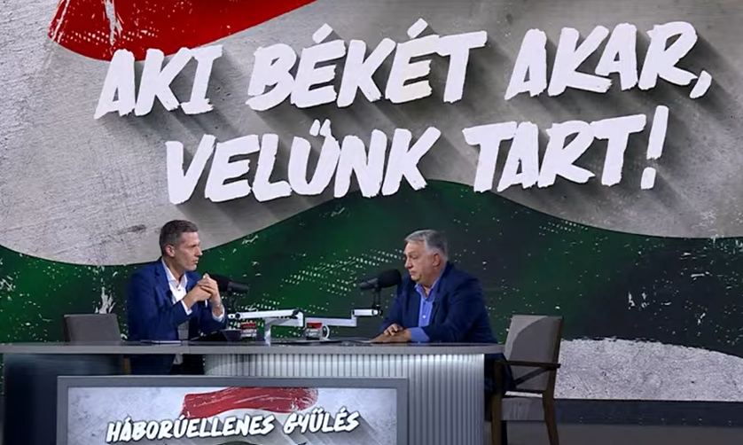 Orbán a pályán