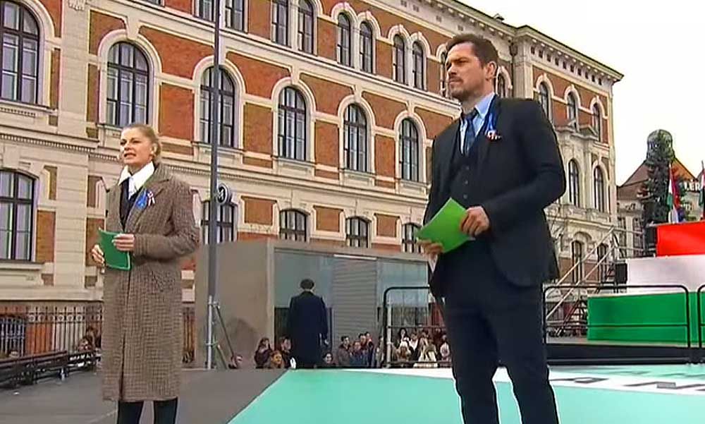 Szabó Zsófi szereplése a Fidesz rendezvényén bicskanyitogató, de Ullmann Mónika és Nagy Zsolt színészeké nem az az ellenzéki oldalon.