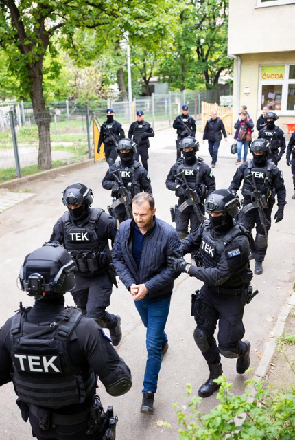 Felfegyverzett férfit fogott el a TEK