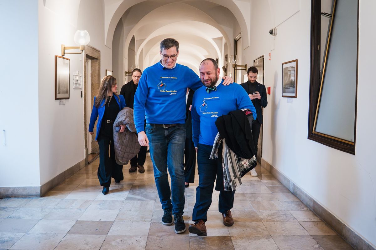 Karácsony és az ukrán csődör