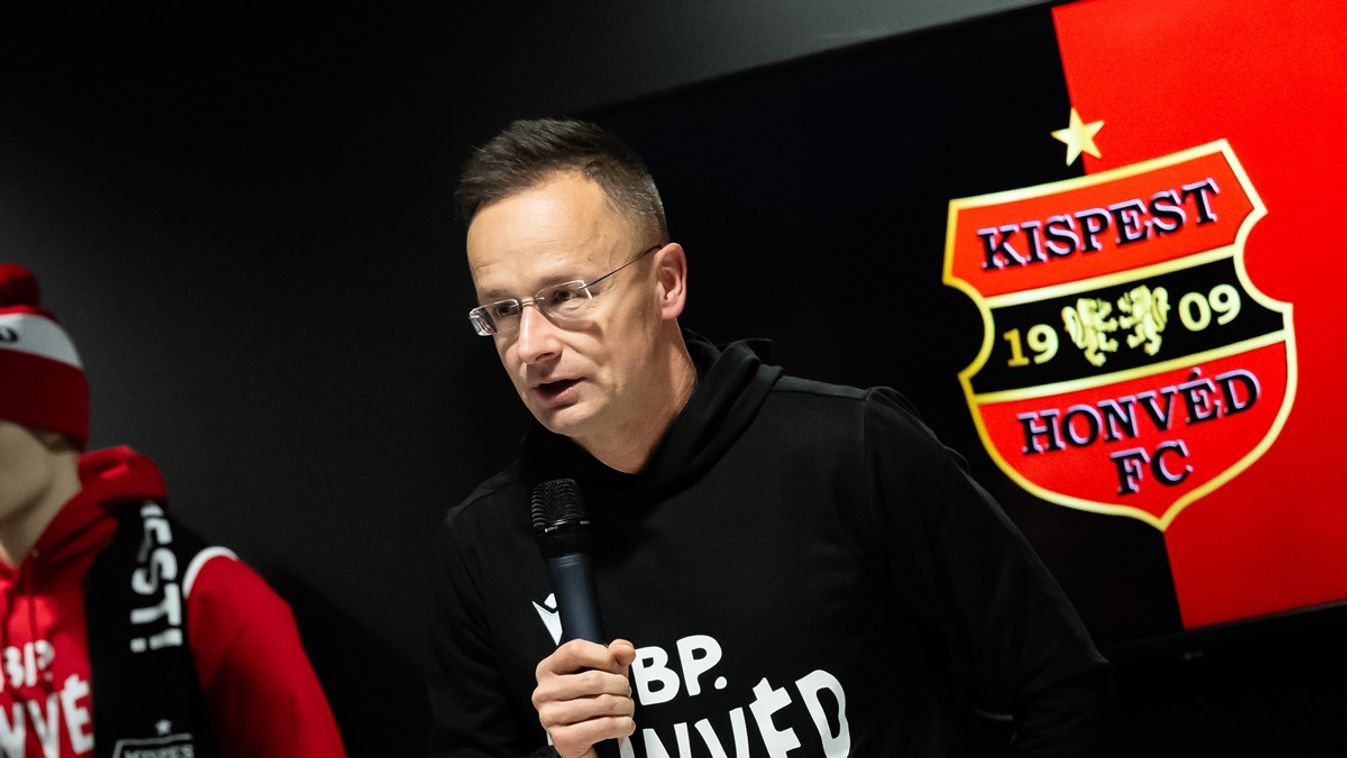 Szijjártó Péter lett a Budapest Honvéd elnöke