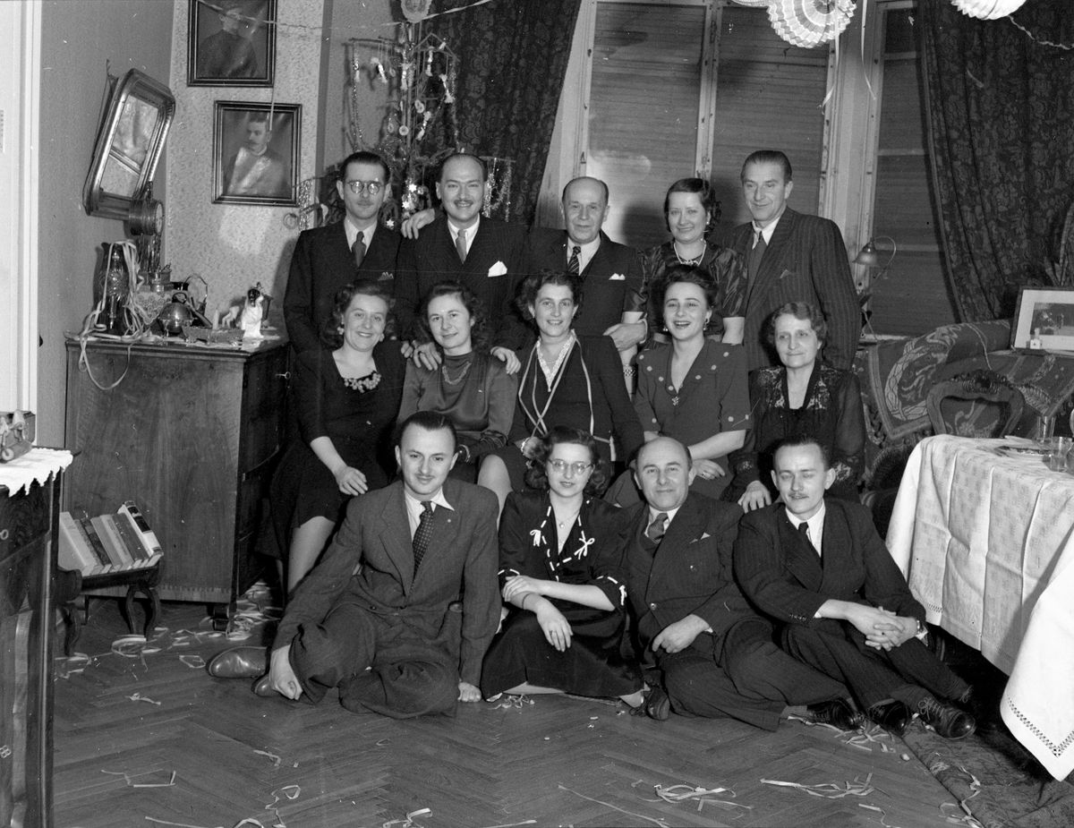 1945 karácsony, fortepan