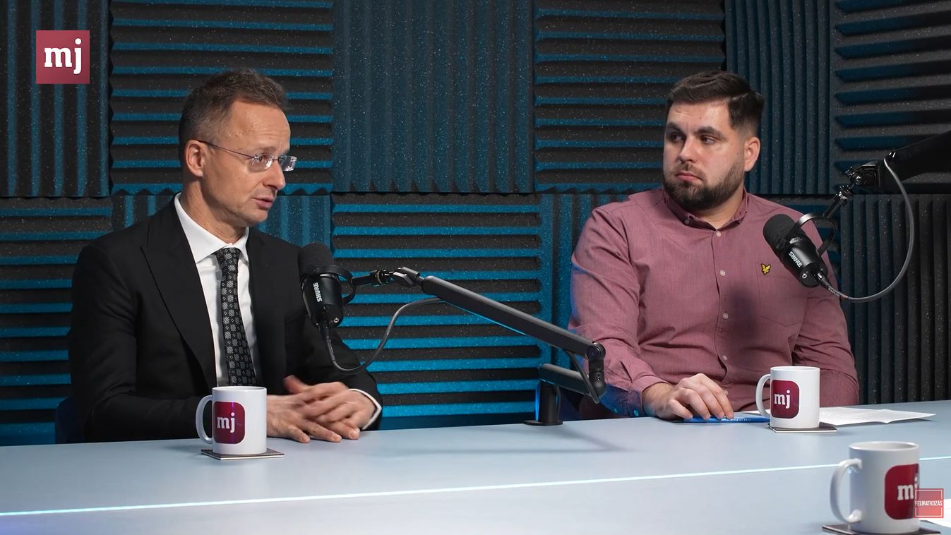 Szijjártó Péter, Magyar Jelen, interjú. Fotó: YouTube.