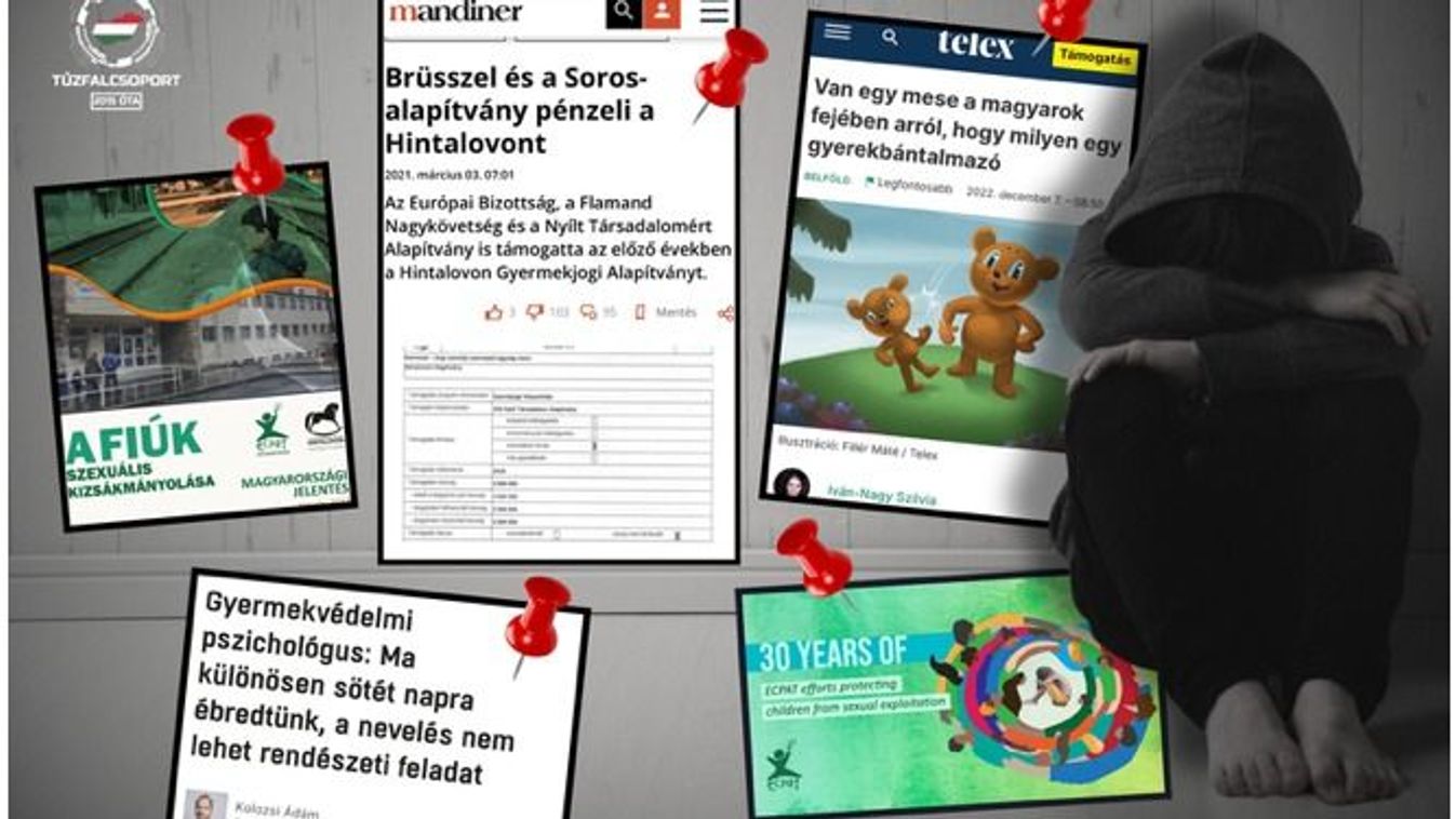 Tűzfalcsoport-elemzés: Külföldi befolyás a magyar gyermekvédelem ellen