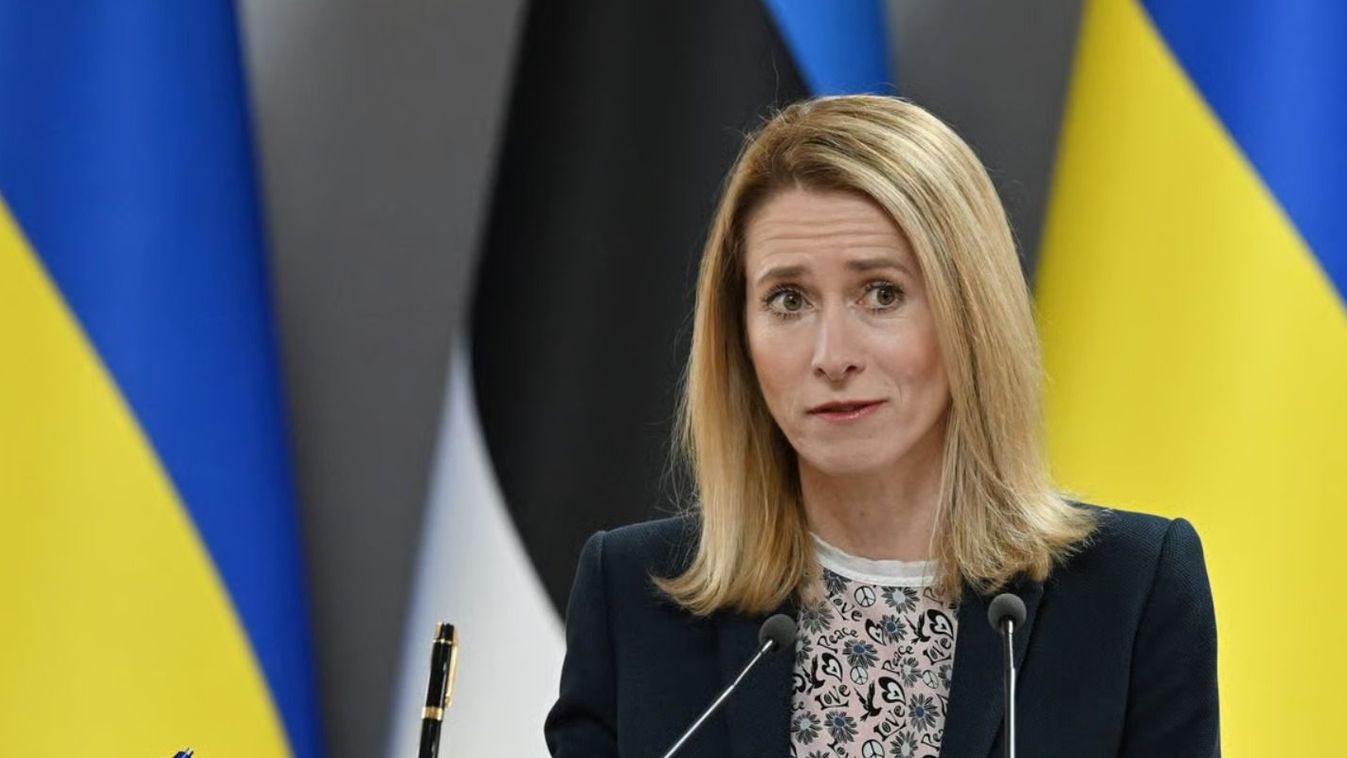 Kaja Kallas szerint az EU maga a "szabadság", amely csak a békére áhítozik
