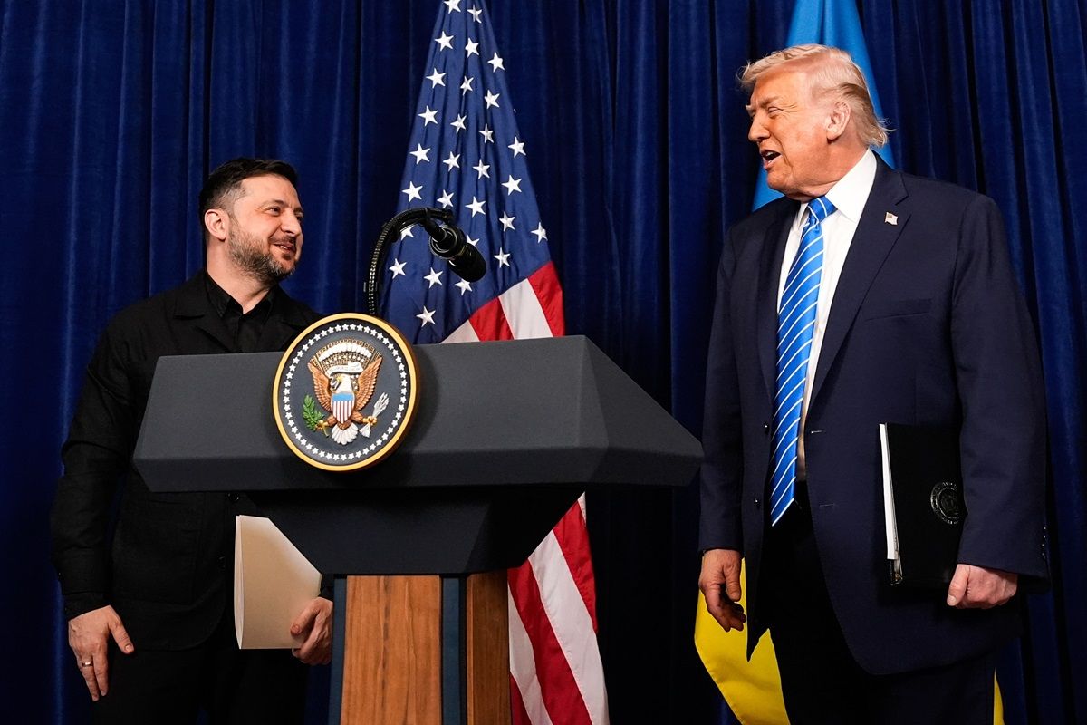 TRUMP, Donald; ZELENSZKIJ, Volodimir