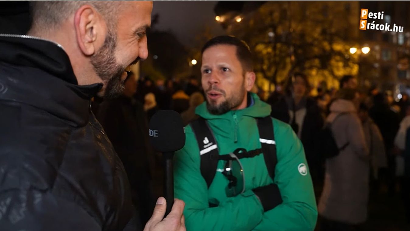 Karácsony Gergely agresszív hívei körében ünnepeltette magát a Clark Ádám téren