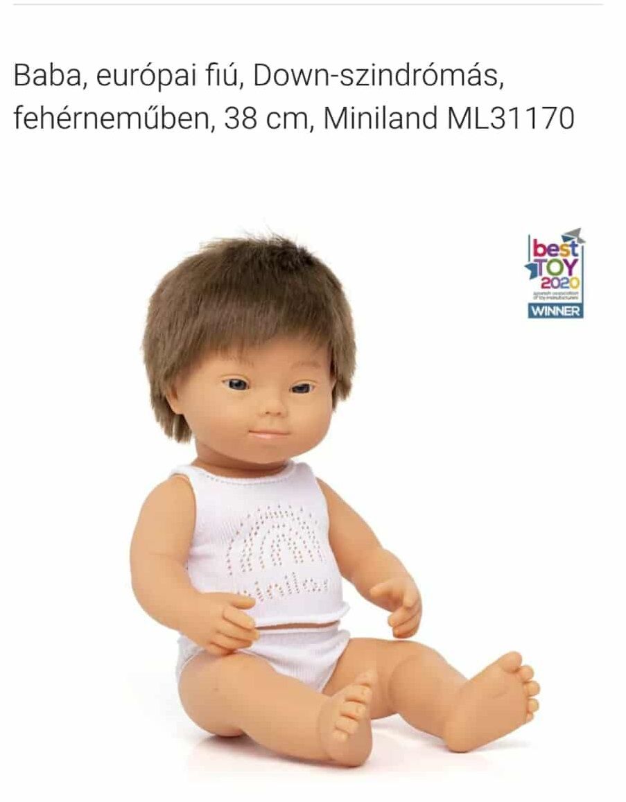 Down-szindrómás baba az érzékenyítés jegyében? De miért kell felhívni a különbségeket már gyerekkorban