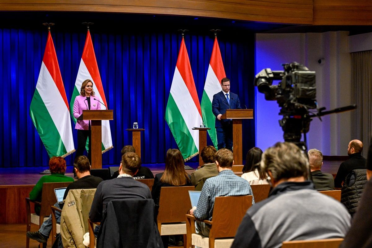 Ursula von der Leyen GULYÁS Gergely; VITÁLYOS Eszter