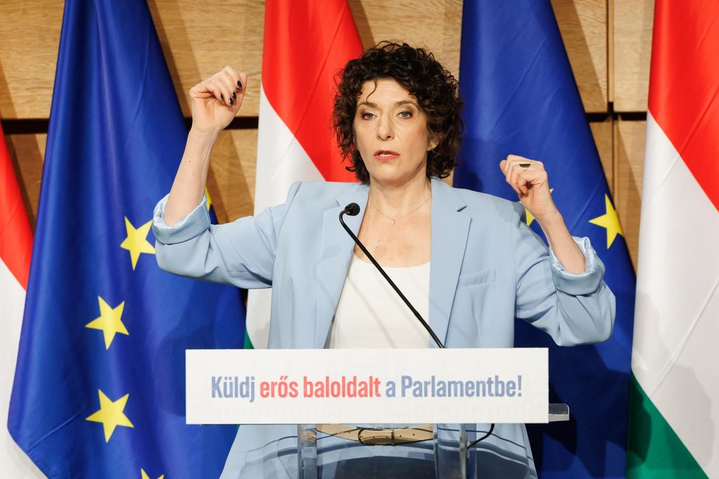 20260131 -- Dobrev Klára évértékelő beszéde a Helia Hotelben. // fotó: Hatlaczki Balázs