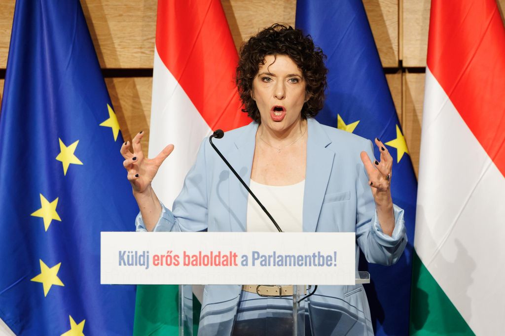 20260131 -- Dobrev Klára évértékelő beszéde a Helia Hotelben. // fotó: Hatlaczki Balázs