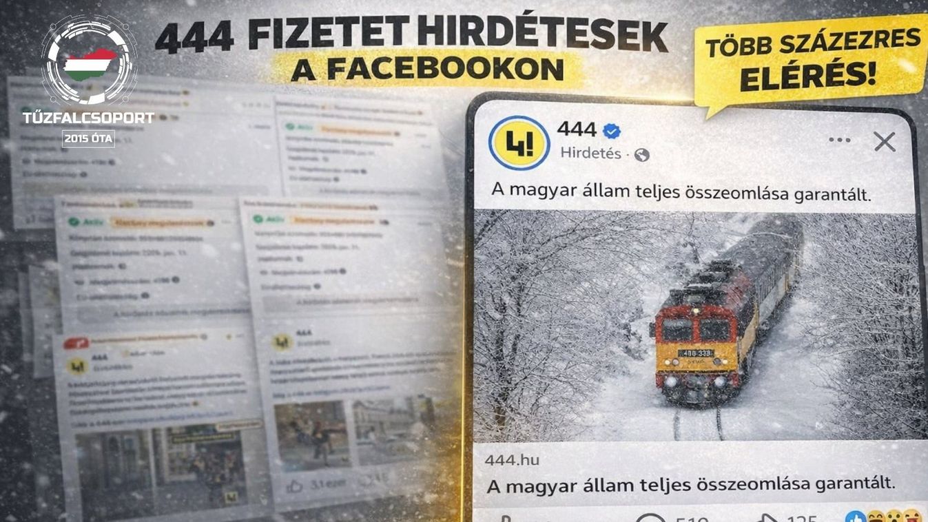 A 444.hu is beszállt a kampányba – kormánykritikus cikkekkel komoly hirdetésbe fogtak