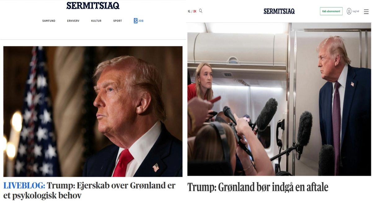 Grönland, Donald Trump, Sermitsiaq