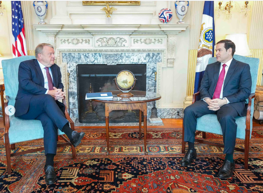 Grönland, Marco Rubio, Lars Lokke Rasmussen