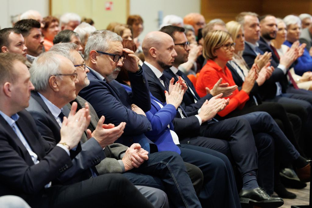 20260131 -- Dobrev Klára évértékelő beszéde a Helia Hotelben. // fotó: Hatlaczki Balázs