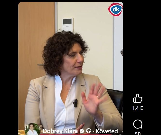 Dobrev Klára ezúttal László Imre szájába adta a mondanivalót.